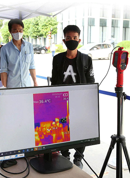 System pomiaru temperatury ciała